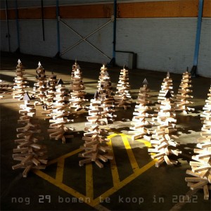 Kerstbos 29 bomen