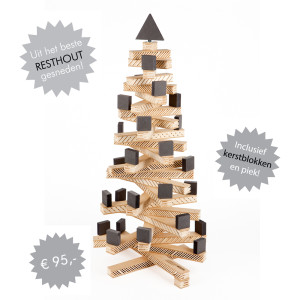 Houten Kerstboom - Gebroeders Bosma Interieur