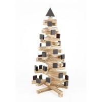 Kerstboom 'Uit het beste RESThout gesneden'