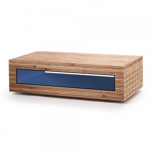 Salontafel Messing Groef Blauw