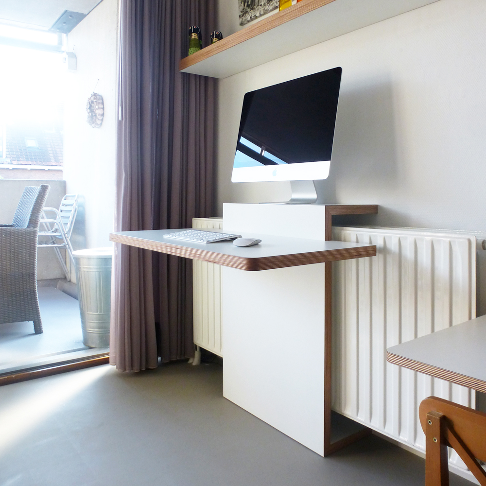 Thuiswerkmeubel White Desk