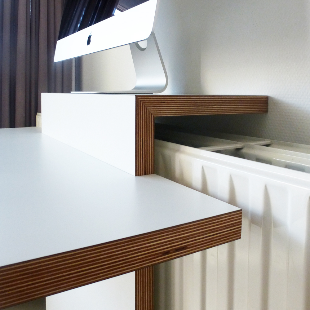 Thuiswerkmeubel White Desk